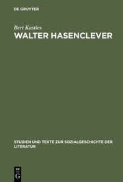 Cover von Walter Hasenclever