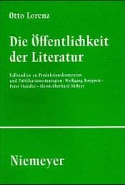 Cover von Die Öffentlichkeit der Literatur
