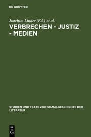 Cover von Verbrechen - Justiz - Medien