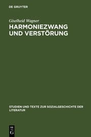 Cover von Harmoniezwang und Verstörung