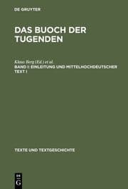 Cover von Einleitung und mittelhochdeutscher Text I