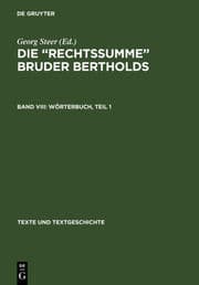 Cover von Wörterbuch