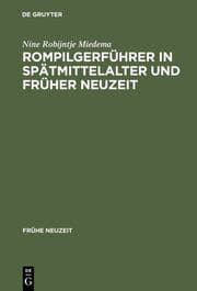 Cover von Rompilgerführer in Spätmittelalter und Früher Neuzeit