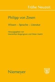 Cover von Philipp von Zesen