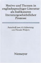 Cover von Motive und Themen in englischsprachiger Literatur als Indikatoren literaturgeschichtlicher Prozesse