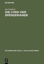 Cover von Die Lyrik der Spenserianer
