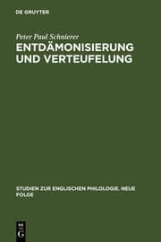 Cover von Entdämonisierung und Verteufelung
