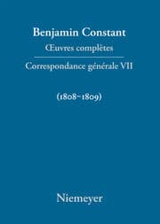 Cover von Oeuvres Completes / Serie II: Correspondance generale