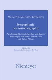 Cover von Stereophonie der Autobiographie