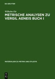Cover von Metrische Analysen zu Vergil Aeneis Buch I