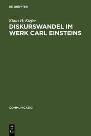 Cover von Diskurswandel im Werk Carl Einsteins