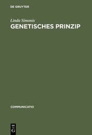 Cover von Genetisches Prinzip