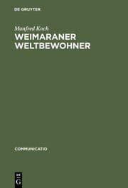 Cover von Weimaraner Weltbewohner