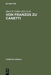 Cover von Von Franzos zu Canetti