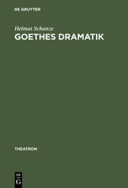 Cover von Goethes Dramatik
