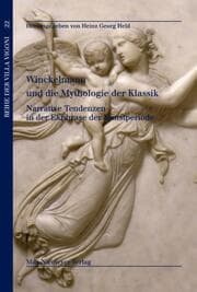 Cover von Winckelmann und die Mythologie der Klassik/Winckelmann e i miti del classico