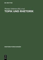 Cover von Topik und Rhetorik