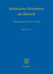 Cover von Historisches Wörterbuch der Rhetorik St-Z