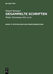 Cover von Psychologie und Menschenbildung