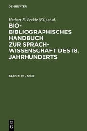 Cover von Pe - Schr