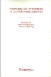Cover von Wortschatz und Orthographie in Geschichte und Gegenwart