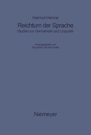 Cover von Reichtum der Sprache