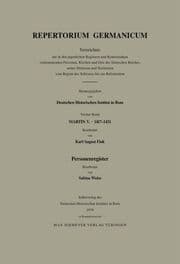 Cover von Personenregister