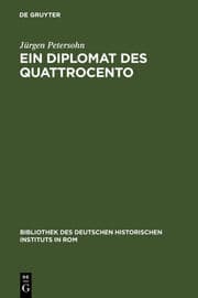 Cover von Ein Diplomat des Quattrocento
