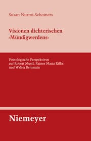 Cover von Visionen dichterischen 'Mündigwerdens'