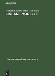 Cover von Lineare Modelle