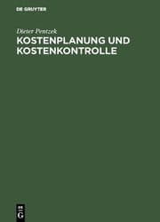 Cover von Kostenplanung und Kostenkontrolle