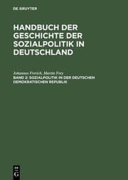 Cover von Sozialpolitik in der Deutschen Demokratischen Republik