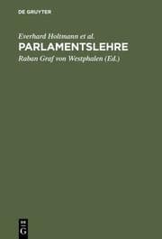 Cover von Parlamentslehre