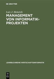 Cover von Management von Informatik-Projekten