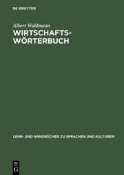Cover von Wirtschaftswörterbuch Arabisch