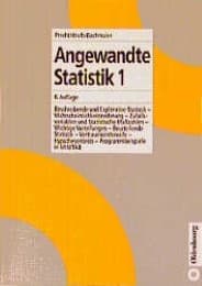 Cover von Angewandte Statistik für die Praxis