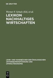 Cover von Lexikon Nachhaltiges Wirtschaften