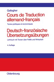 Cover von Deutsch-französische Übersetzungsübungen