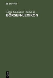 Cover von Börsen-Lexikon