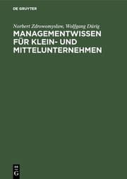 Cover von Managementwissen für Klein- und Mittelunternehmer