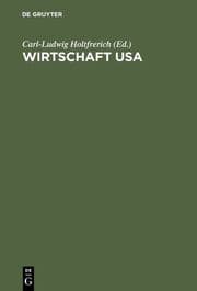 Cover von Wirtschaft USA