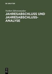 Cover von Jahrsabschluss und Jahresabschlussanalyse