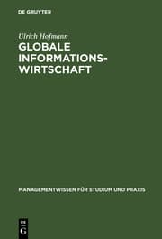 Cover von Globale Informationswirtschaft