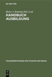 Cover von Handbuch Ausbildung