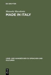 Cover von Made in Italy