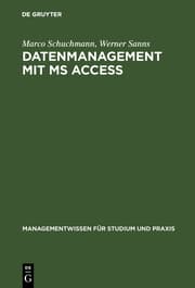 Cover von Datenmanagement mit MS ACCESS