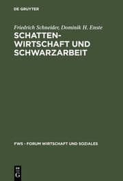 Cover von Schattenwirtschaft und Schwarzarbeit
