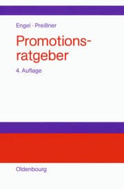 Cover von Promotionsratgeber