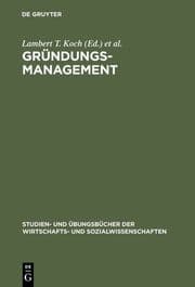 Cover von Gründungsmanagement