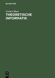 Cover von Theoretische Informatik